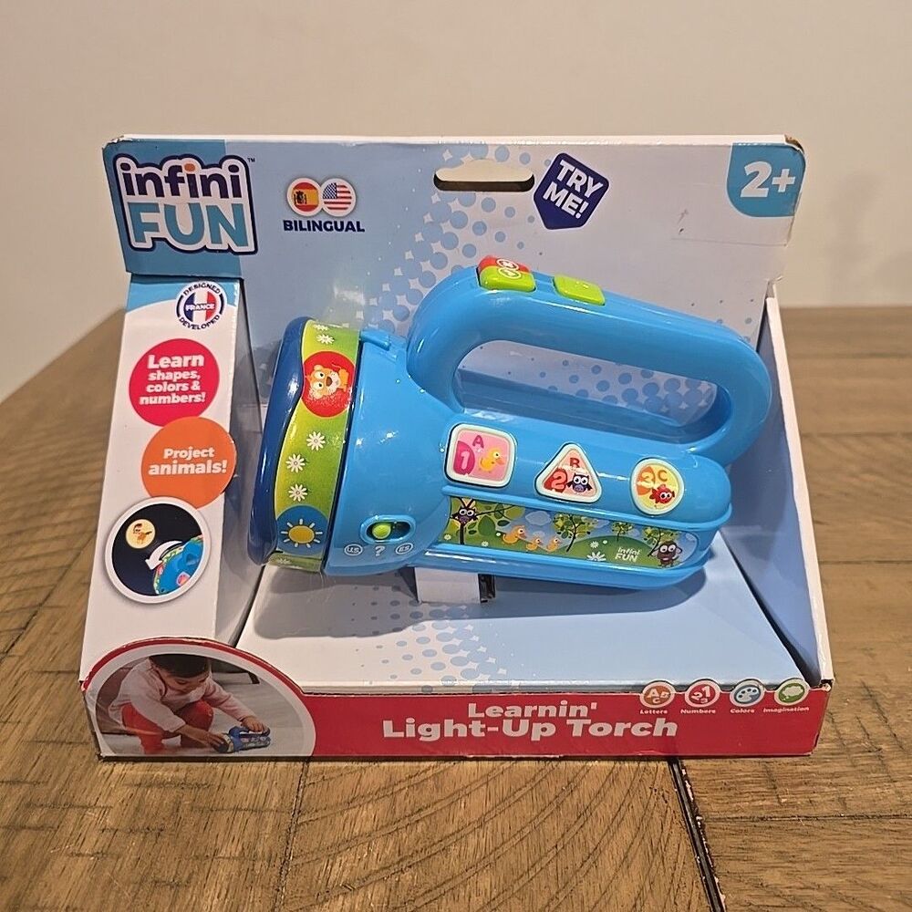 Infini FUN Learnin' Light-Up Torch KD KIDS NEW IN BOX